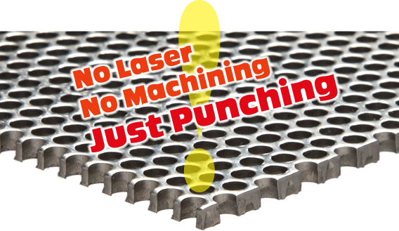 No Laser No Machining Just Punching