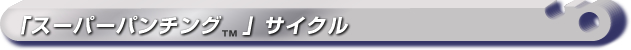 「スーパーパンチングTM」サイクル